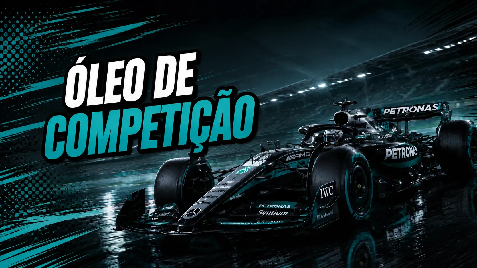 COMO A PETRONAS F1 COLOCA ÓLEO DE COMPETIÇÃO NO MOTOR DO SEU CARRO