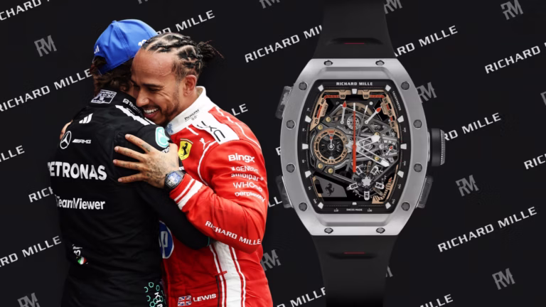 RELÓGIO RICHARD MILLE RM 43-01 FERRARI TOURBILLON SPLIT-SECONDS CHRONOGRAPH