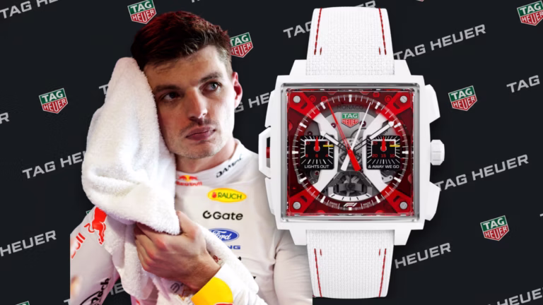 TAG HEUER MONACO SPLIT-SECONDS CHRONOGRAPH I F1 — POR MAX VERSTAPPEN